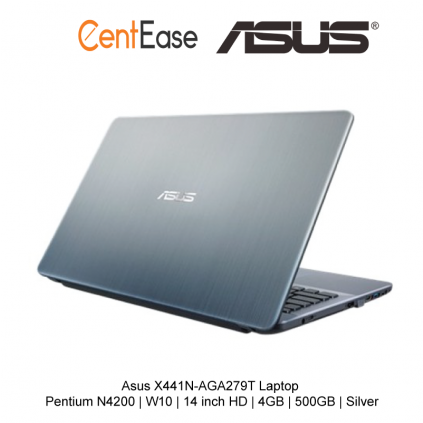 Asus X441n-aga279t Laptop - Asus X441u (422x571), Png Download