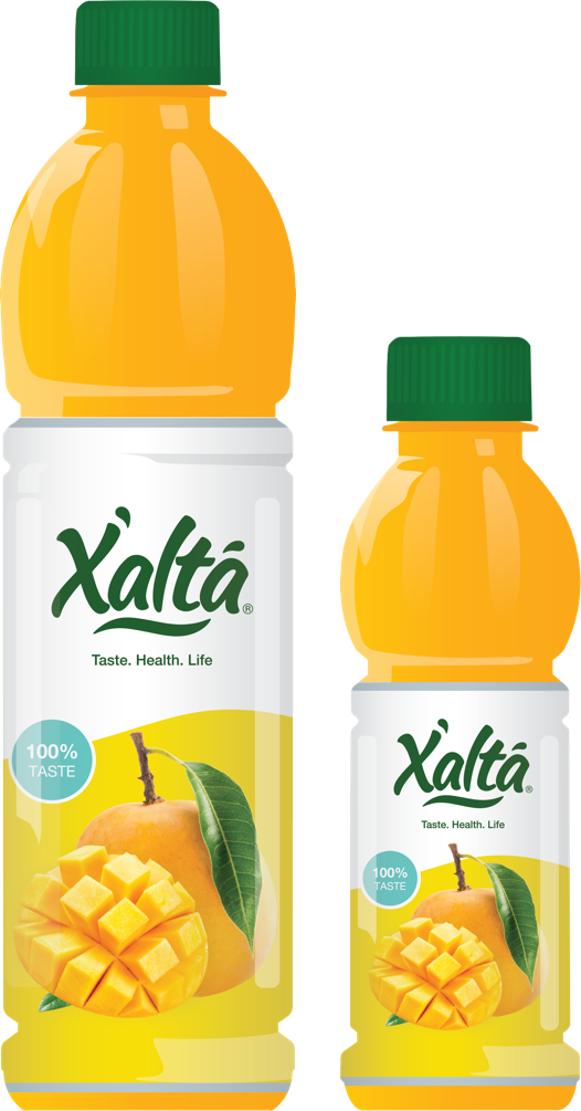 Juice - Xalta Cold Drink (526x1005), Png Download