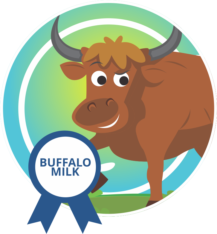 Country Product - Buffalo Milk Png (726x784), Png Download