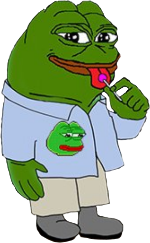 Post - Pepe The Frog Themed Coloring Book [book] (304x493), Png Download