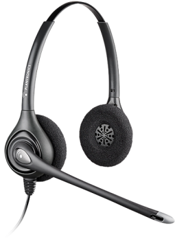 Avaya Ip Telephony Phone Headsets - Plantronics Hw261n (350x350), Png Download