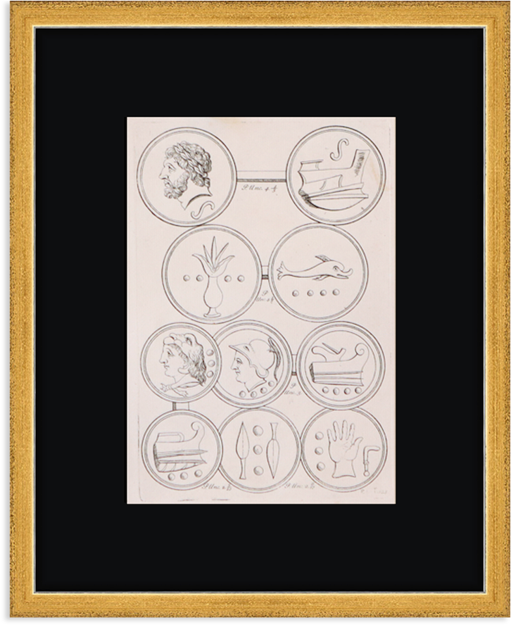 Greek Coins - Art (900x900), Png Download