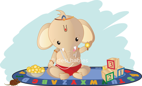 This Book Is A Perfect Introduction To Hindu Gods For - Cartoon (498x302), Png Download