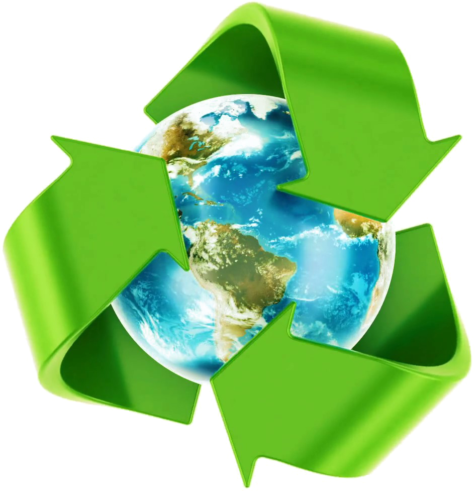 Recycling Earth Download Transparent Png Image - Recycling World Symbol Png (1920x1080), Png Download