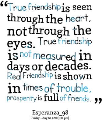 Bff Quotes, Couples Quotes Love, Couple Quotes, Truth - Real Friendship (380x453), Png Download