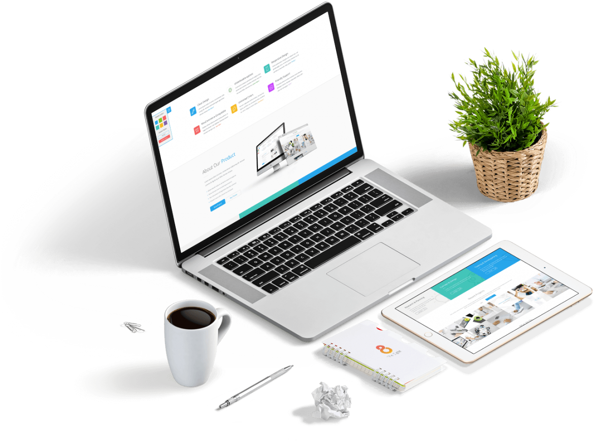 Items-1 - We Are A Creative Agency (1170x869), Png Download