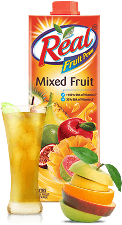Mocktails - Real Tetra Pack Juice (425x755), Png Download