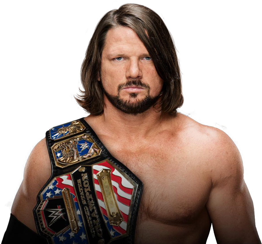 Styles Us Render - Wwe Aj Styles Hair (1074x846), Png Download