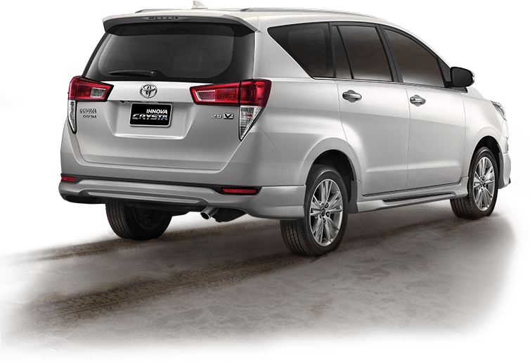 Ex Car - Toyota Innova Crysta Pearl White (754x515), Png Download