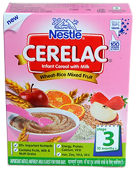 Nestle Cerelac Mixed Fruits (640x640), Png Download