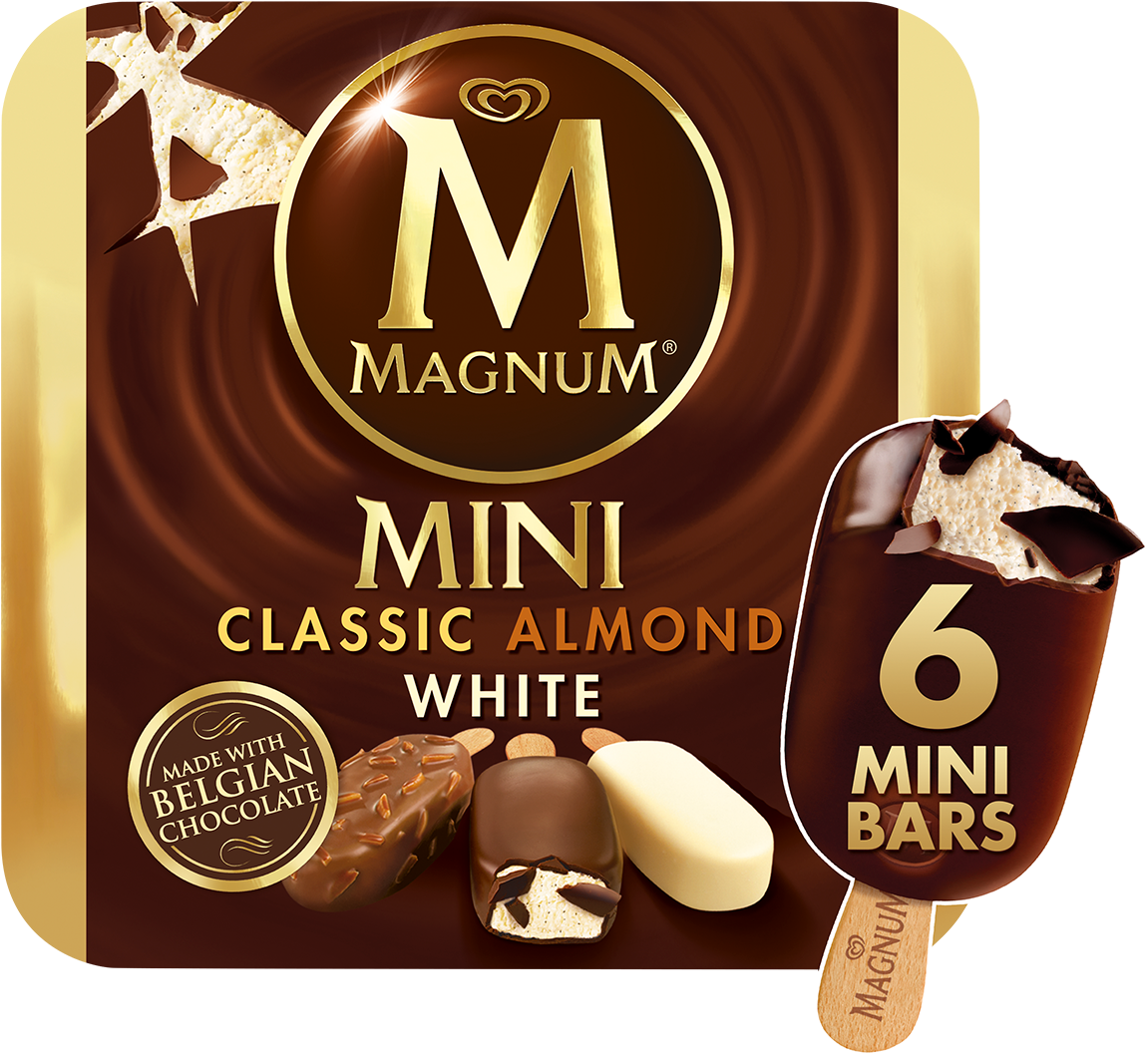 Mini Magnum Ice Cream (1280x1280), Png Download