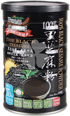 100blacksesame - Sesame (480x480), Png Download