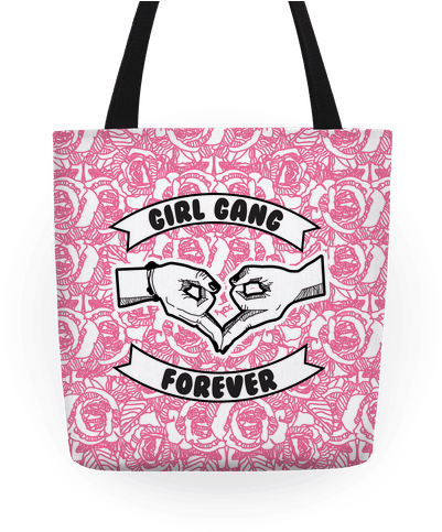 Girl Gang Forever Tote - Smash The Patriarchy Tote Bag: Funny Tote Bag From (484x484), Png Download