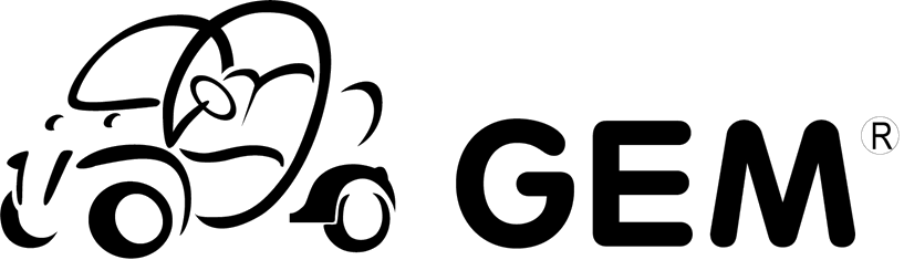 Golf Cart Logo - Gem Golf Cart Logo (817x235), Png Download