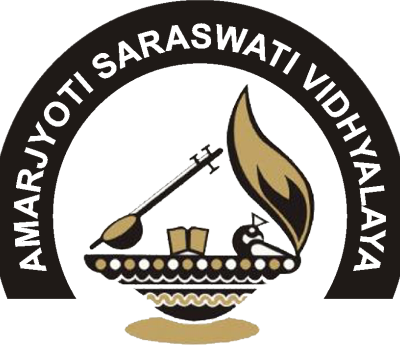 Amarjyoti Saraswati Vidhyalaya 1 - Amarjyoti Saraswati International School (400x345), Png Download