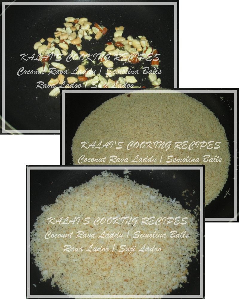 Steps To Make Coconut Rava Laddu - Beige (800x1000), Png Download