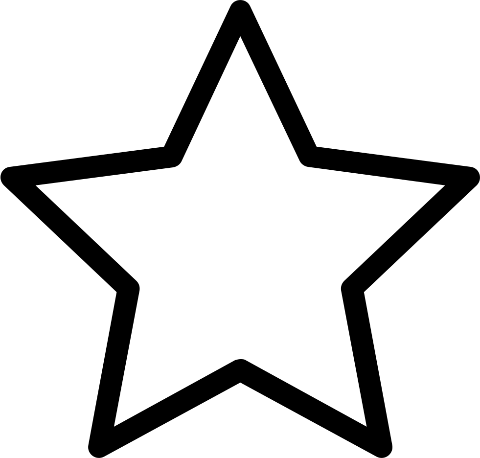 Png File - Star Icon Transparent (981x936), Png Download