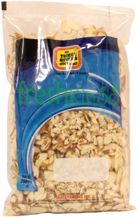 Almond Slices 200 Grams - Almond (306x480), Png Download