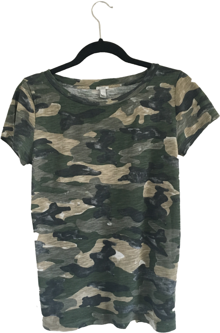 Camo Shirt (1000x1333), Png Download