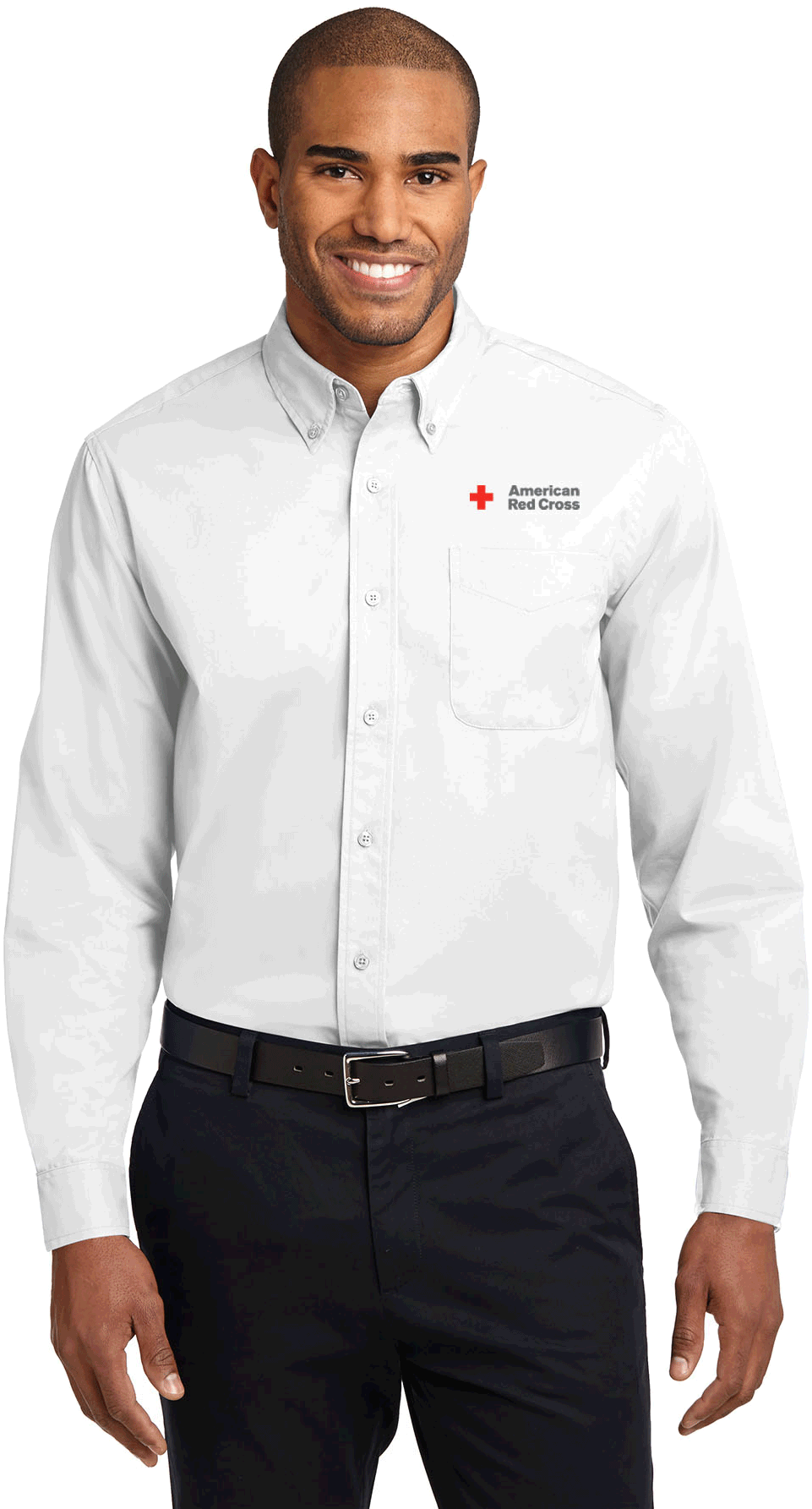 Images - Long Sleeve Easy Care Shirt-s608, Blue (1800x1800), Png Download