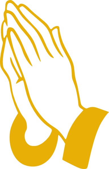 Small - Praying Hands Drawing Easy (384x595), Png Download