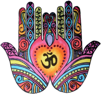 Hamsa Om (400x418), Png Download