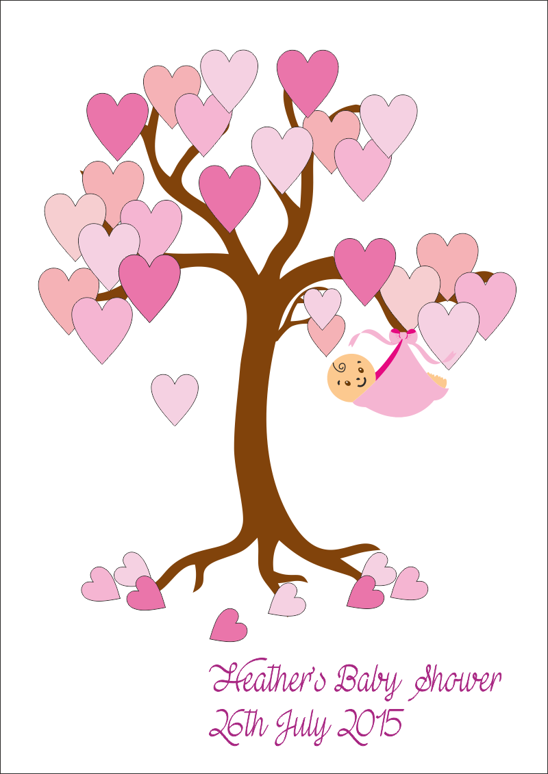 Tree Clipart Baby Shower - Bare Tree Clip Art (800x1131), Png Download
