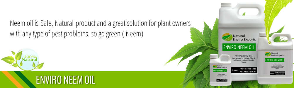 Neem Oil - Coconut Oil Natural Enviro Exports (1003x300), Png Download