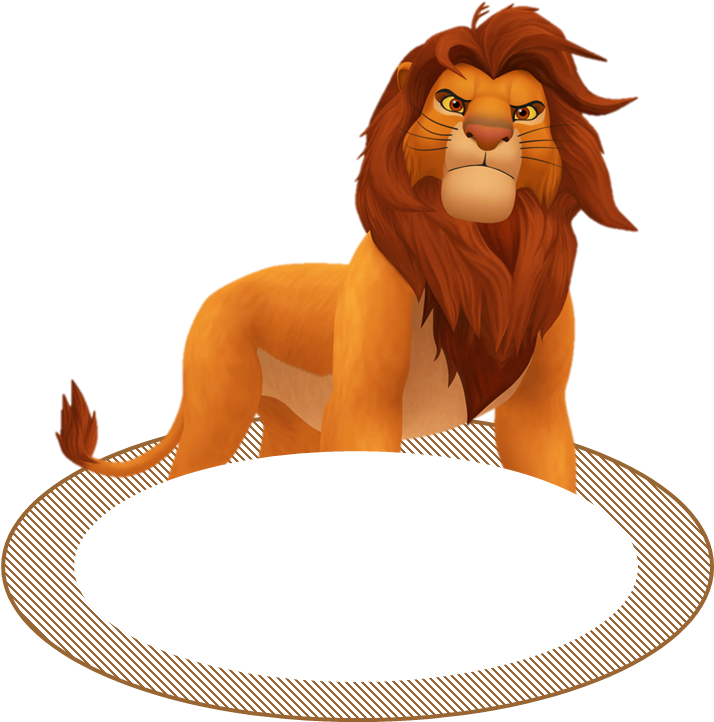 Picture Free Library Mufasa Hungry Free On - Gif De Leon Png (716x777), Png Download