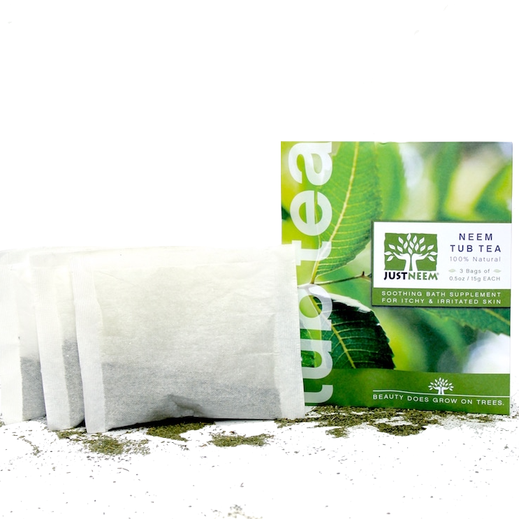 Neem Tub Tea Bath Supplement - Justneem Body Polish- Wind & Sea (743x743), Png Download