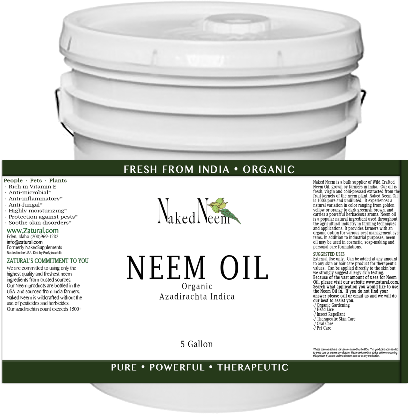 Bulk Neem Oil 5 Gal - Covertec Vinylguard Gloss Sealer Floor Coating For (1400x1400), Png Download