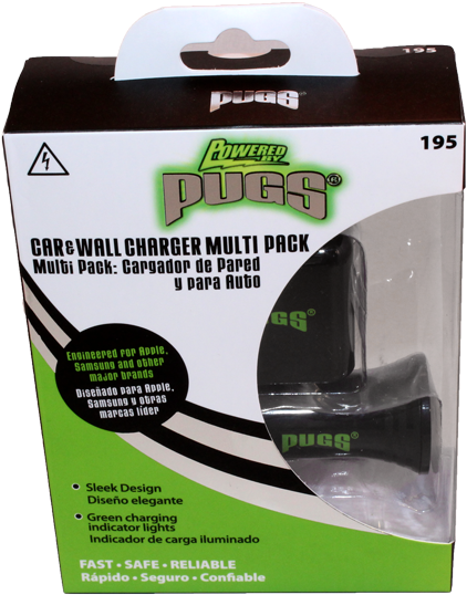 Car And Wall Usb Charger Multipack In Box - Usb Wall Car Charger Combo,bolweo 2.4a 2-in-1 Dual (490x586), Png Download