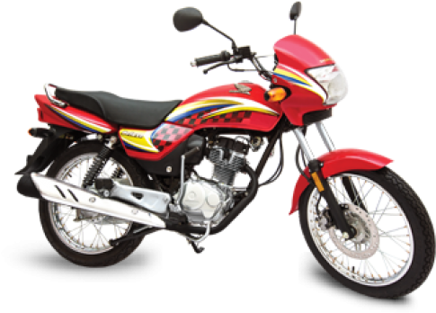 Honda Motorcycle Png Svg Transparent Library - Honda Cg 125 Deluxe (500x500), Png Download
