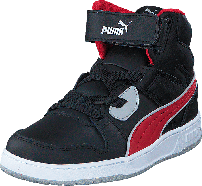 Puma Rebound Street L V Ps 008 Black 57409-00 Womens - Puma Se (705x648), Png Download