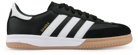 Adidas Kids Samba Millennium Soccer Shoes Black/running - Adidas Samba Millenium (500x391), Png Download