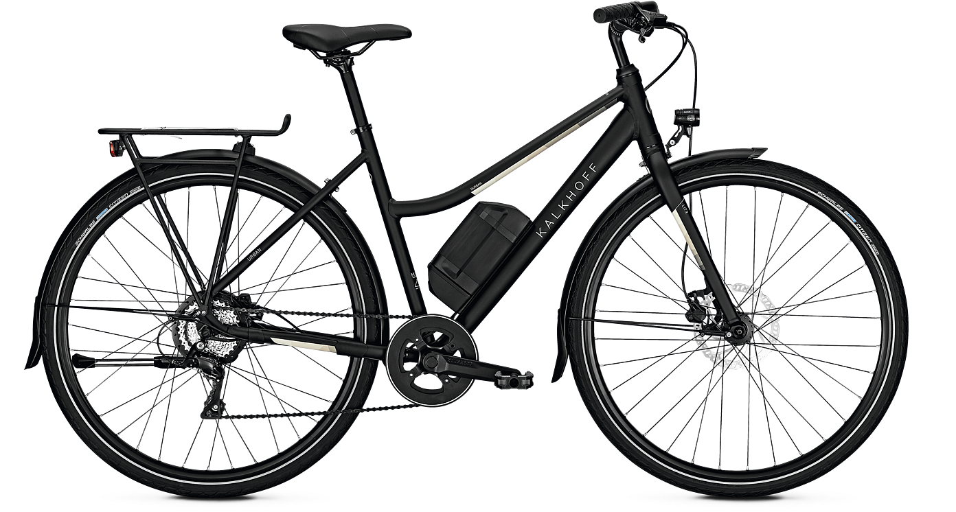Electric Bicycle Electric Vehicle Kalkhoff Scooter - Kalkhoff Durban G9 7ah 36v Bafang / 9 Gang Shimano (1500x944), Png Download