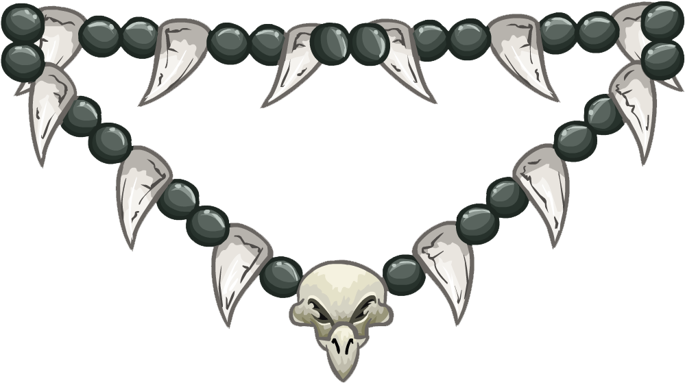 Prehistoric Necklace Clothing Icon Id 3150 - Club Penguin Necklaces (1060x595), Png Download
