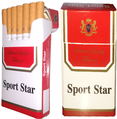 20 Cigarettes In A Pack Monoacetate Filter Tipped Length - .gg (392x392), Png Download