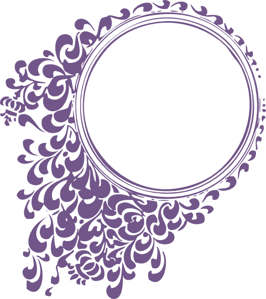 Scroll Clipart Wedding Symbol - Circle Design Clipart Png (528x594), Png Download