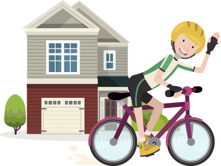 Bike - Ciclita Png (447x336), Png Download