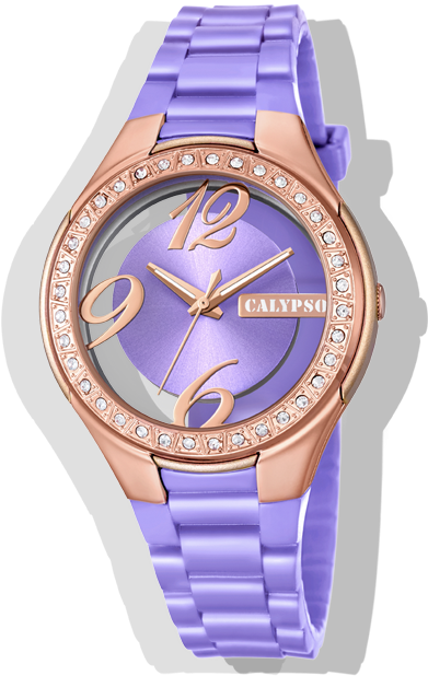 Watch Calypso Women ́s Wristswatch Trendy Analog Quartz (480x800), Png Download
