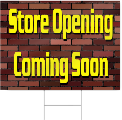 Coming Soon Sign - Store Coming Soon Sign (450x450), Png Download