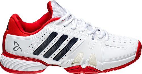 Adidas Men's Novak Pro Shoes (500x261), Png Download