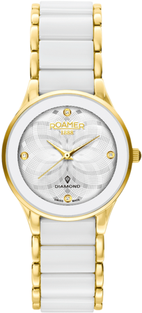 677981 48 20 60 - Roamer Ladies Watch Ceraline Saphira Lady 677981 48 (345x600), Png Download