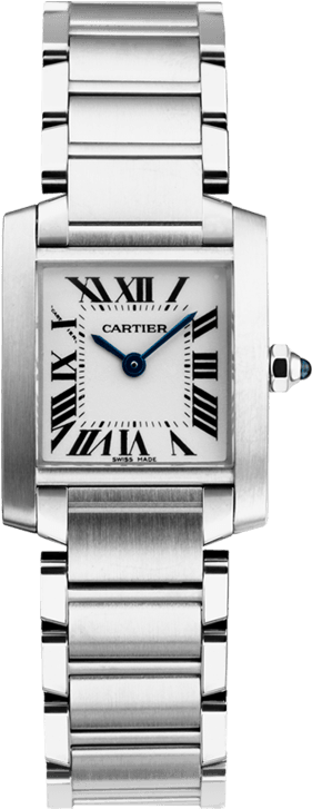 Top Ten Expensive Women Watches In The World - Cartier Tank Francaise Medium Model Womens (488x836), Png Download