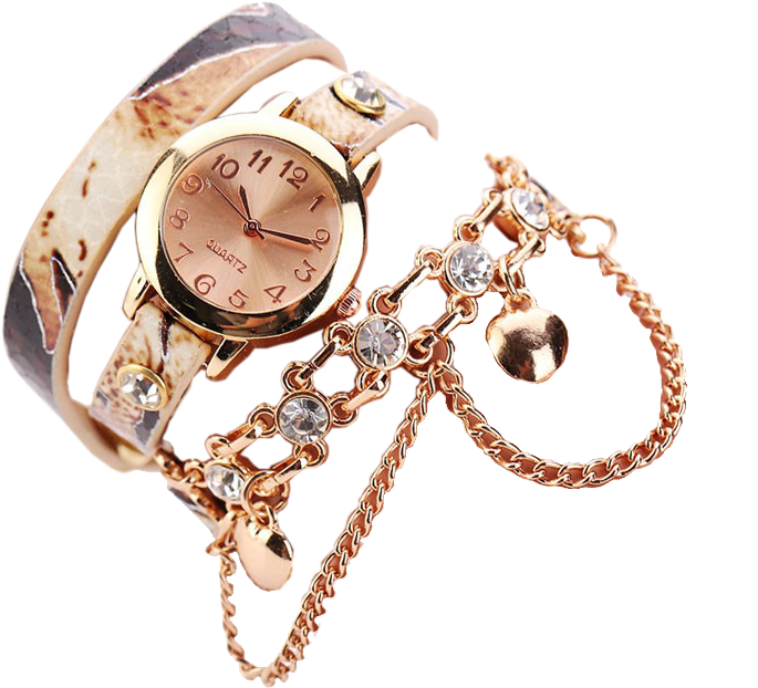 Otoky Hot Unique Women's Watches Leather Strap Bracelet (800x800), Png Download