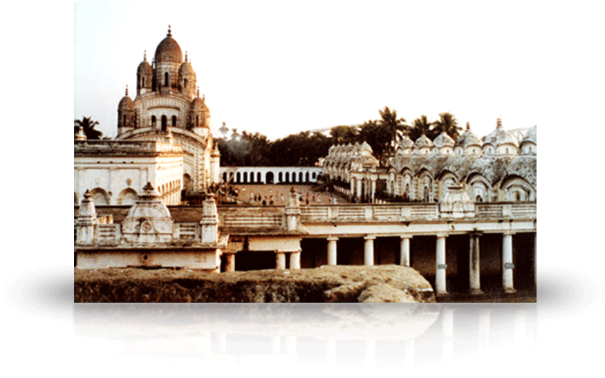 Dakshineswar Kali Temple At Dusk 8×12 - Palace (1000x1000), Png Download