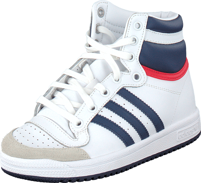Adidas Originals Top Ten Hi C Ftwr White/dark Blue/power - Samba Millenium (705x643), Png Download