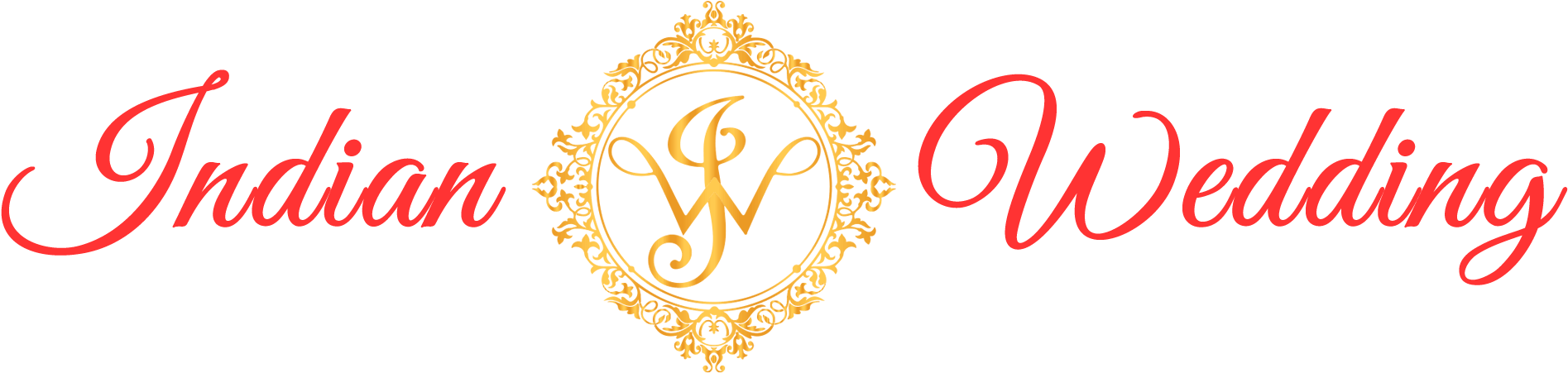 Indian Wedding In Thailand - Deep Red Stamps 4x505621 3 X 3.1 In. Cl (1920x464), Png Download