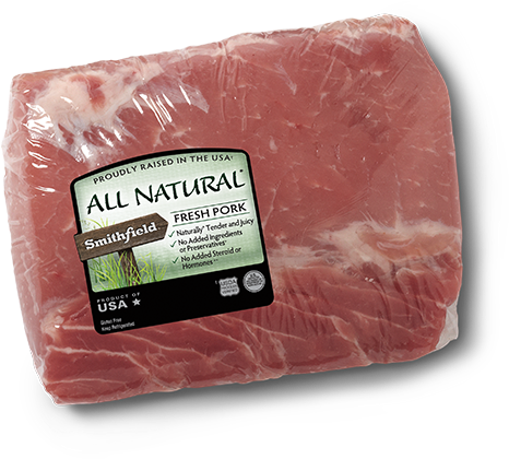 All Natural Fresh Pork - Smithfield All Natural Boneless Pork Shoulder Roast (620x450), Png Download